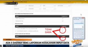 Data Salah Input, KPU Rawan Dituntut, BAWASLU Ikut Tersangkut
