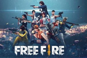 Bermain Game Battle Royale Free Fire