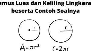 Cara Menghitung Rumus Keliling Lingkaran