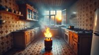 Cara Memadamkan Tabung Gas yang Terbakar